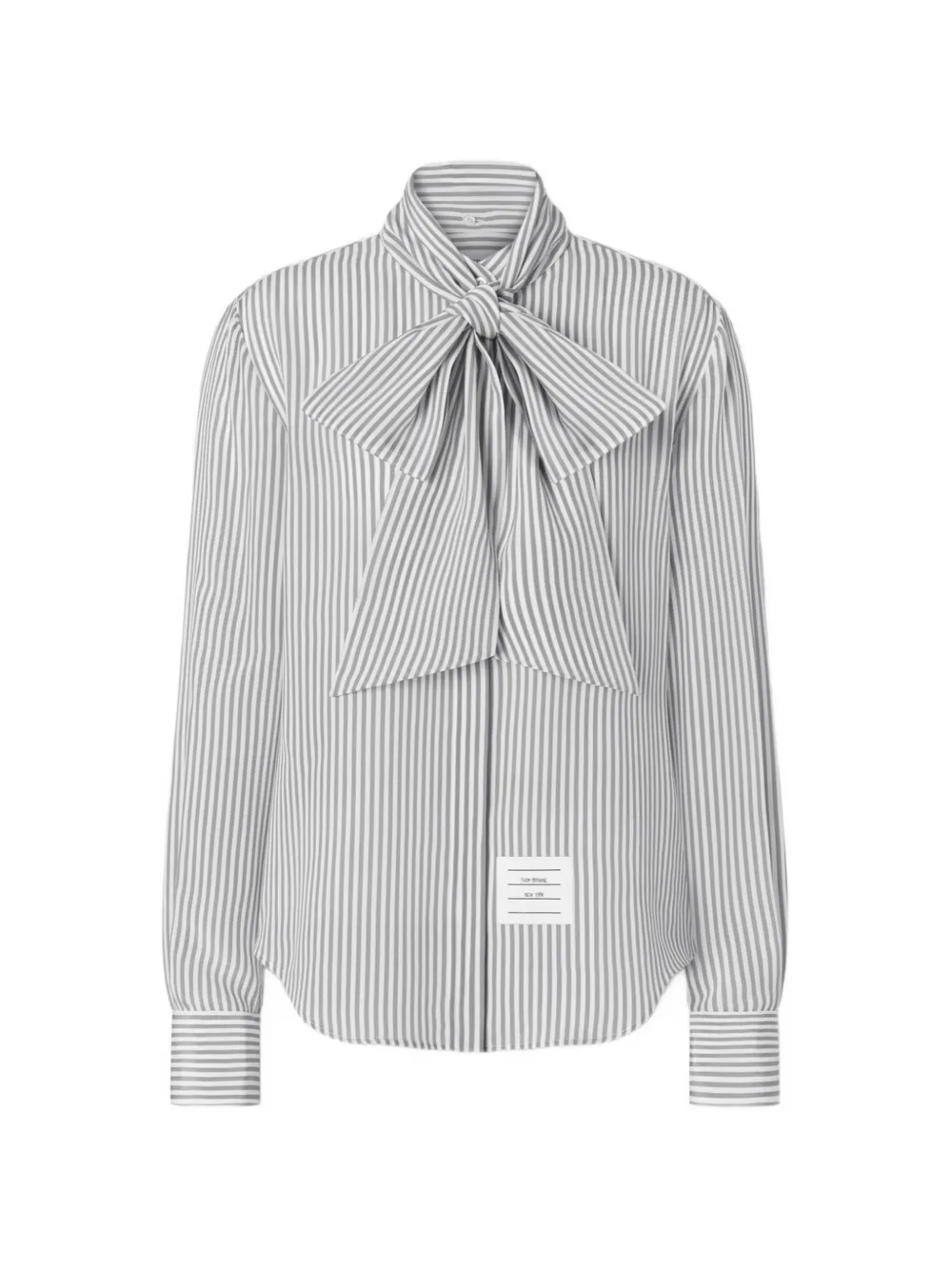 Thom Browne Camicia a righe - Grigio