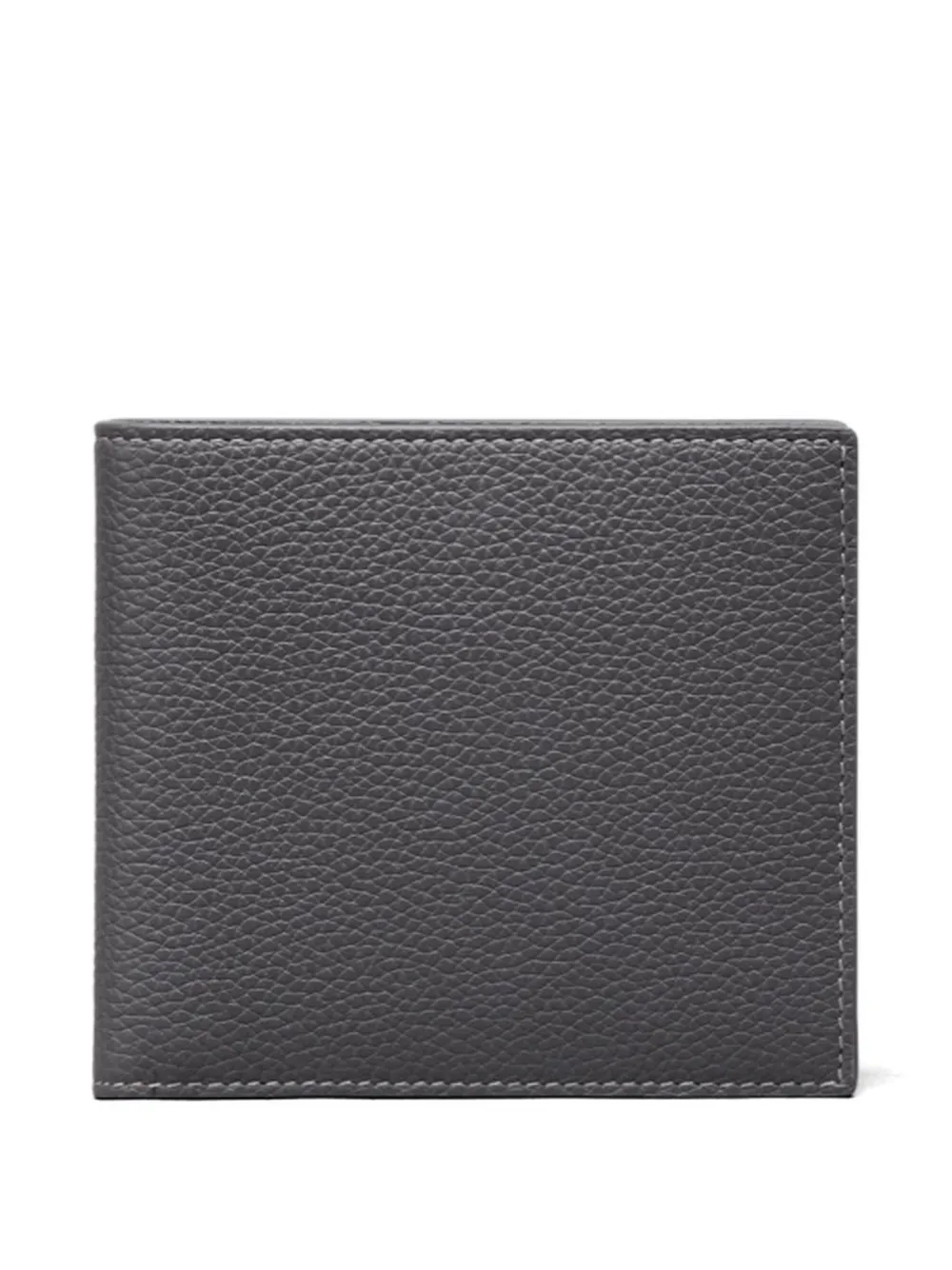Thom Browne pebble-grain bifold wallet - Grigio