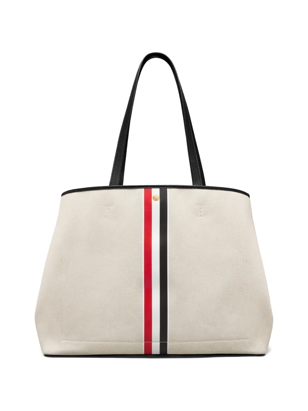 Thom Browne Canvas shopper Beige