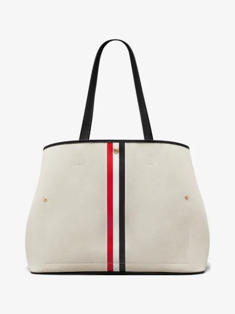 Thom Browne canvas tote bag