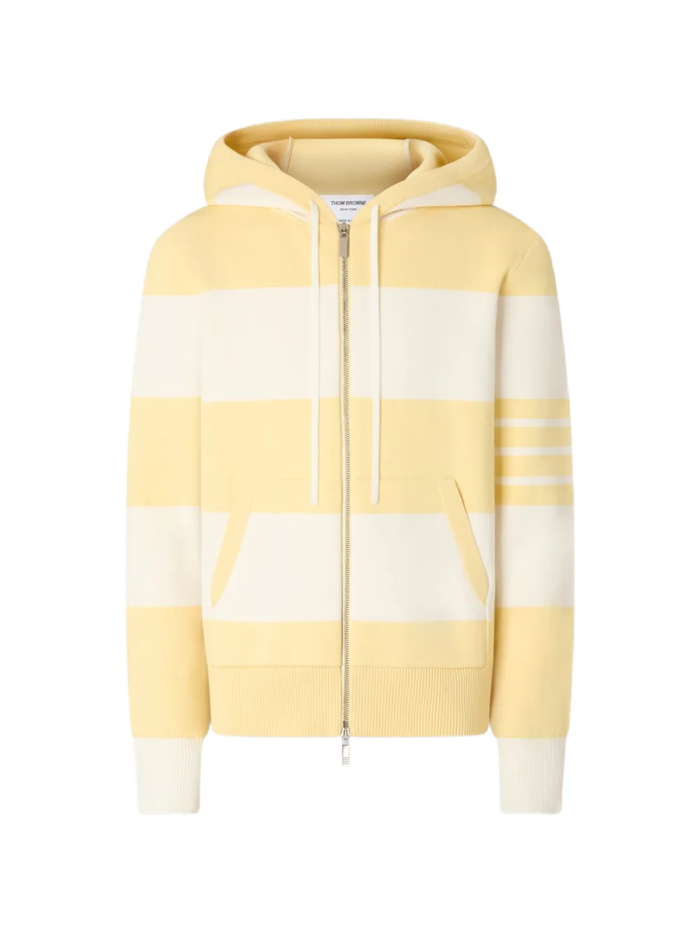 Thom Browne Felpa Hector con dettaglio a 4 righe - Giallo
