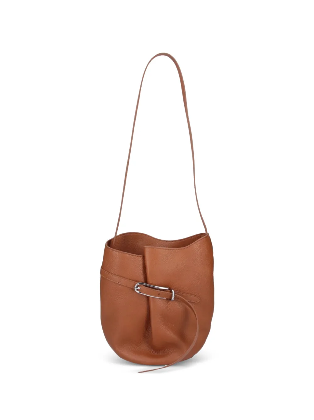 Liffner Belted bucket bag - Braun
