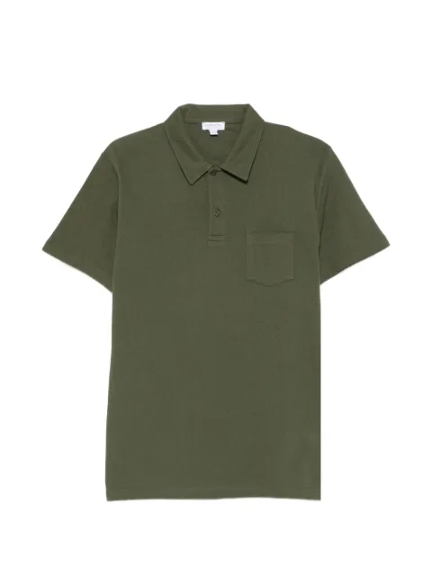Sunspel chest-pocket polo shirt
