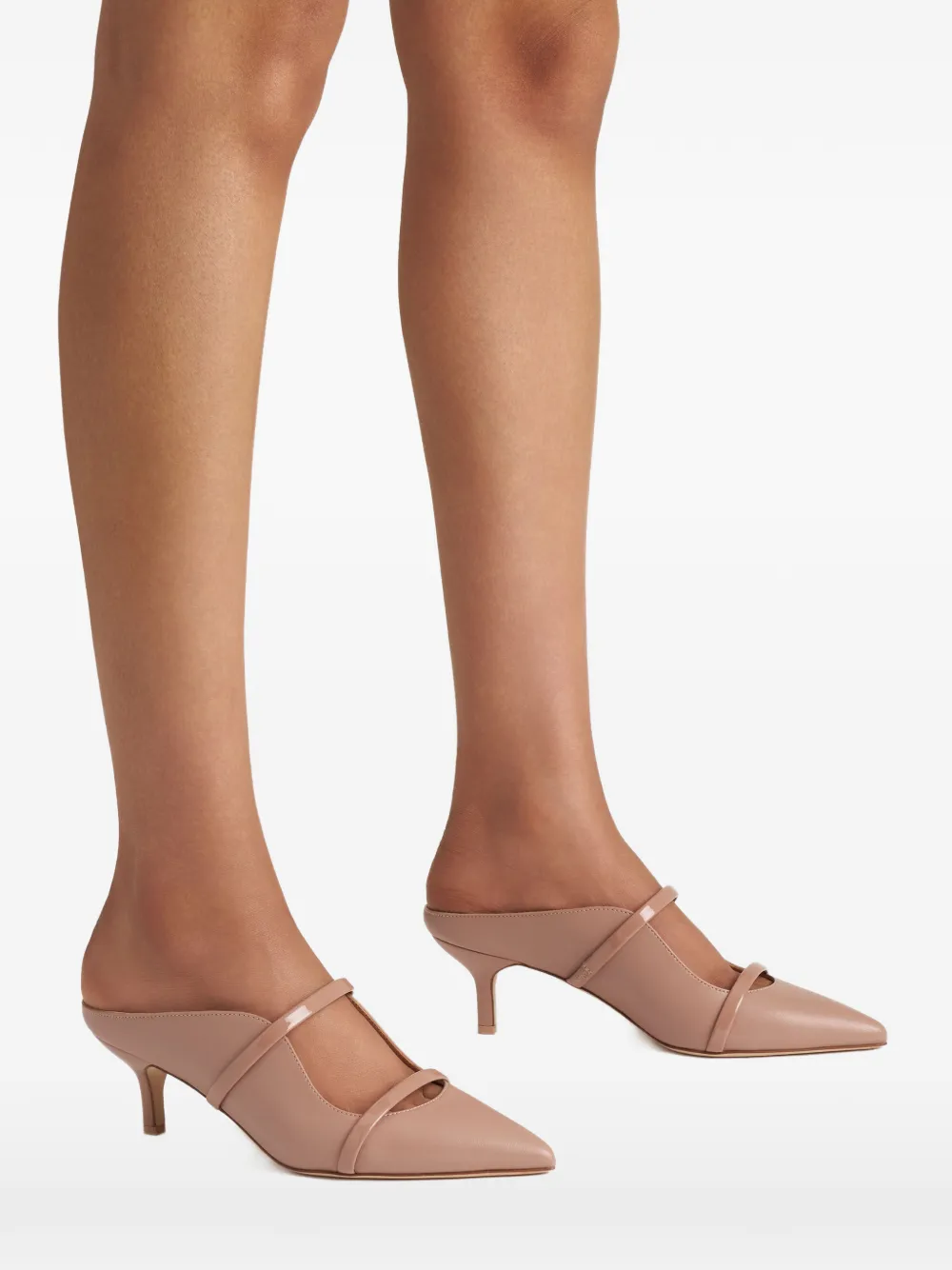 Malone Souliers Maureen double-strap mules Beige
