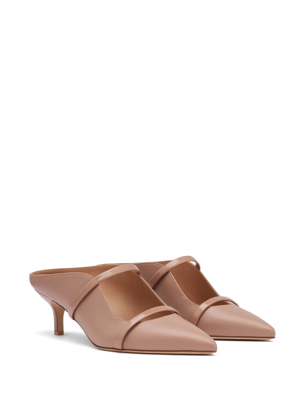 Malone Souliers Maureen double-strap mules Beige