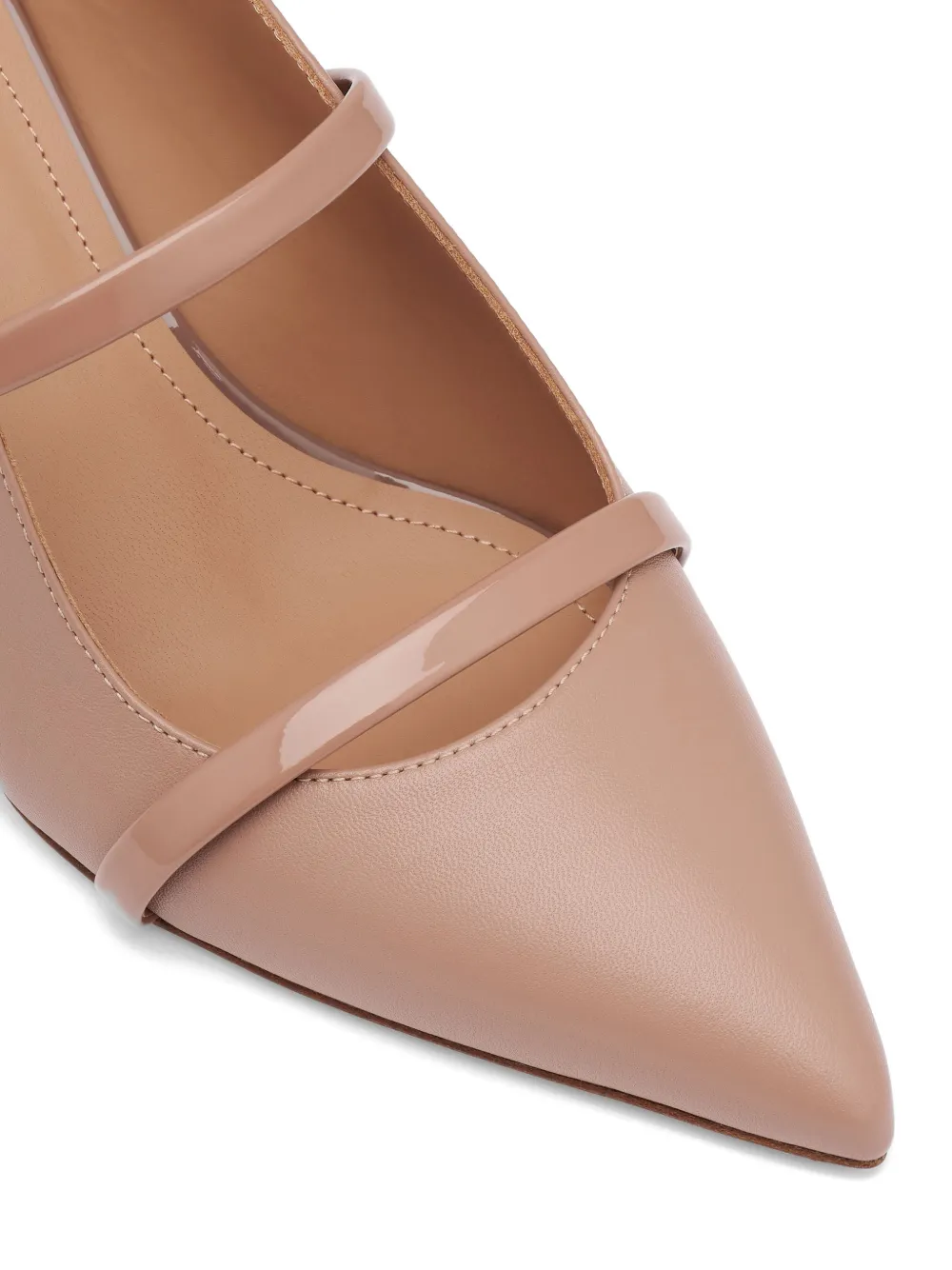 Malone Souliers Maureen double-strap mules Beige