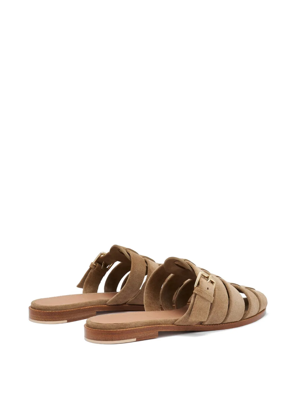 Malone Souliers Theresa cage-style mules Beige