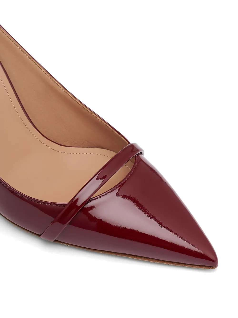 Malone Souliers Crawford pointed-toe pumps Rood