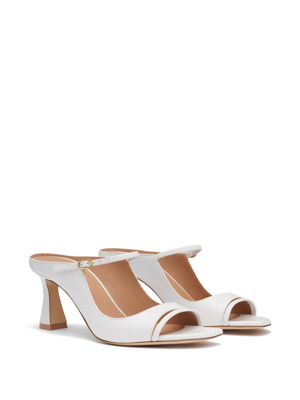 Malone Souliers Rania buckle-fastening mules Wit