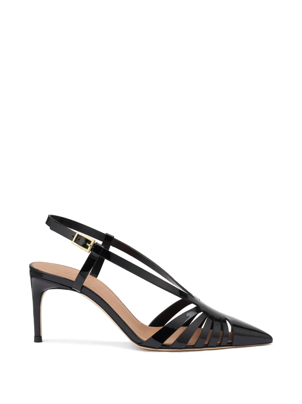 Malone Souliers Janette patent leather pumps Zwart