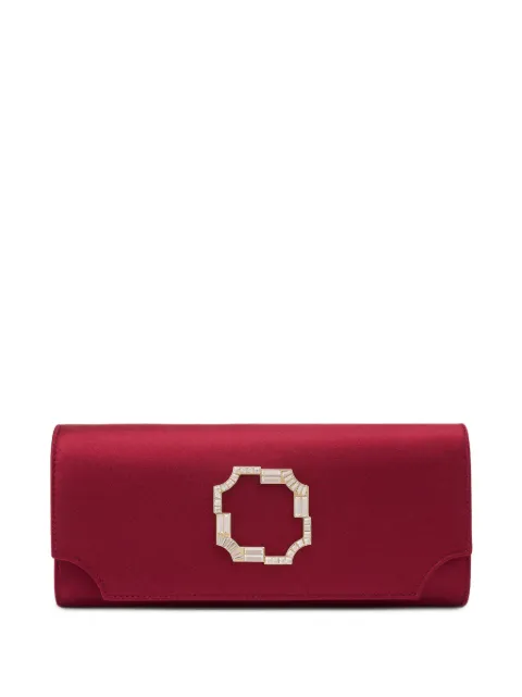 Malone Souliers Vivien crystal-embellished clutch bag