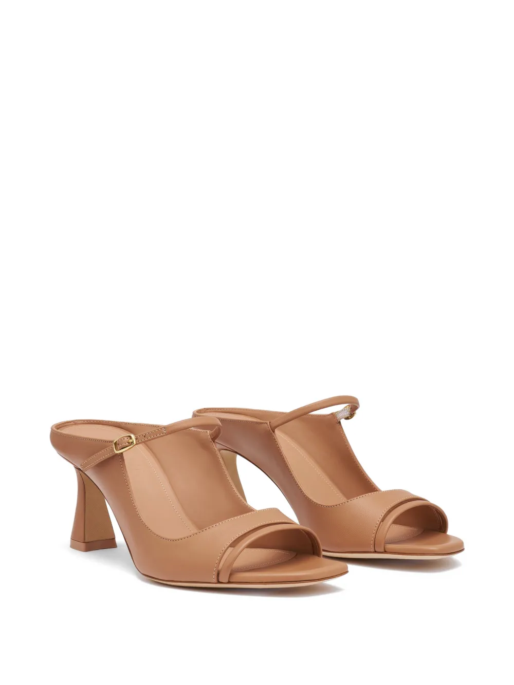 Malone Souliers Rania buckle-fastening mules Beige