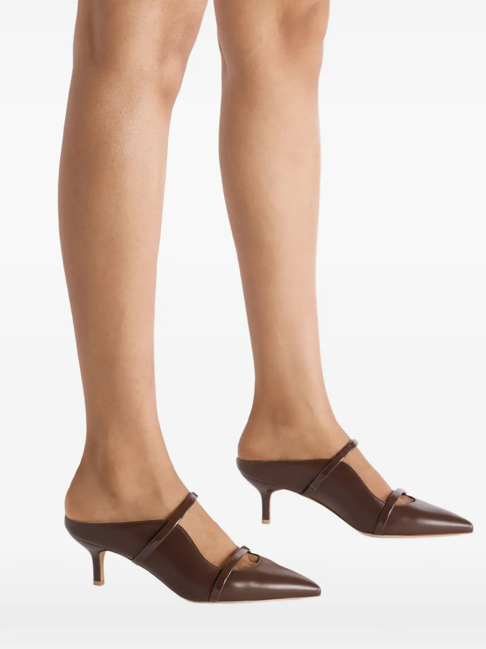 Malone Souliers Maureen leather mules Bruin