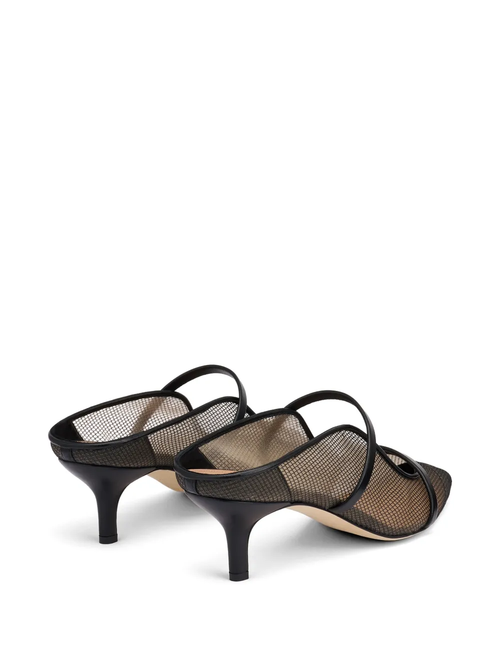 Malone Souliers Maureen mesh mules Zwart
