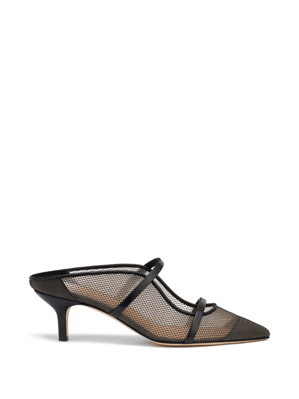 Malone Souliers Maureen mesh mules Zwart