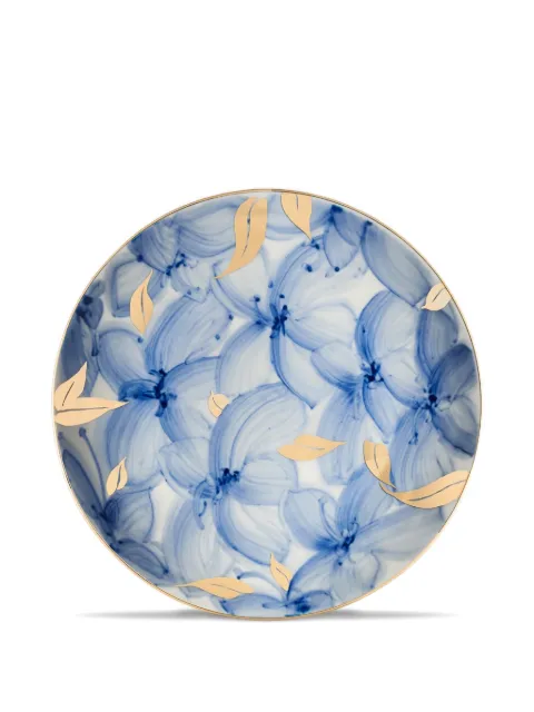 Shanghai Tang Ginger Flower dinner plate