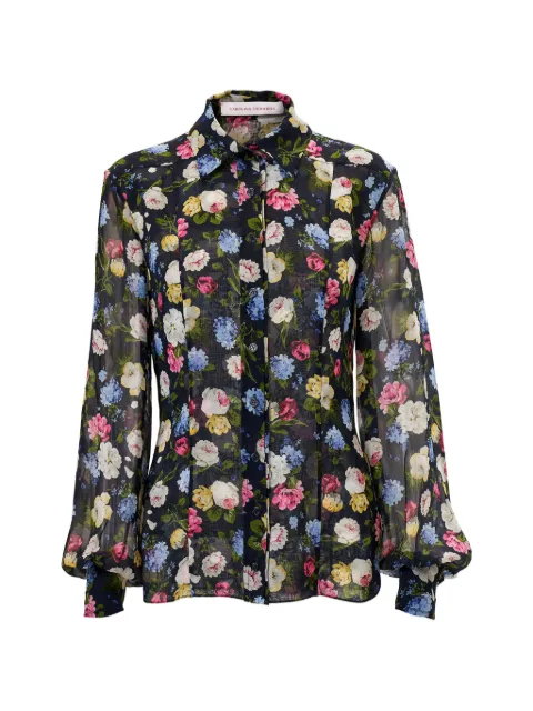 Carolina Herrera camisa con estampado floral