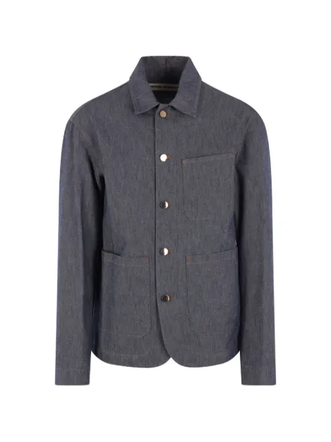 Meta Campania Collective Julian contrast-stitched denim jacket