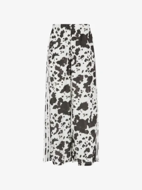 adidas cow-print track pants