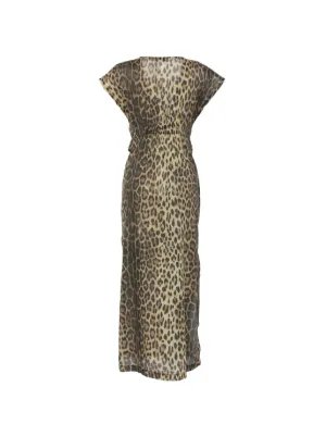 chinese dress ladies Moschino gold hearts allover dress – Little Posh Kids main image 1