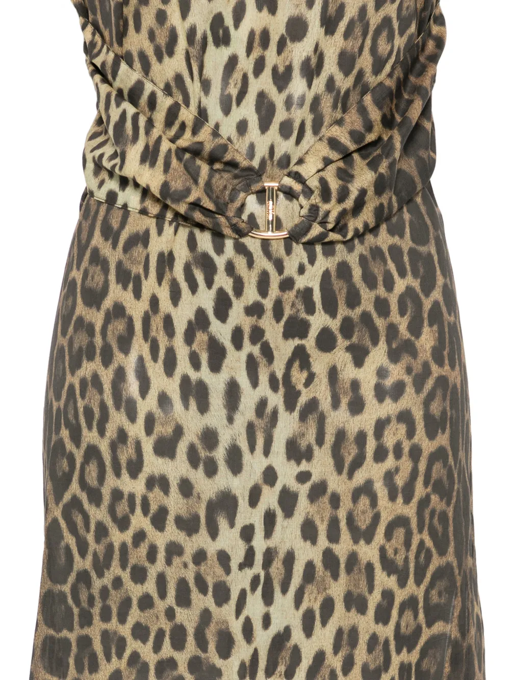 Moschino Jurk met ceintuur Beige