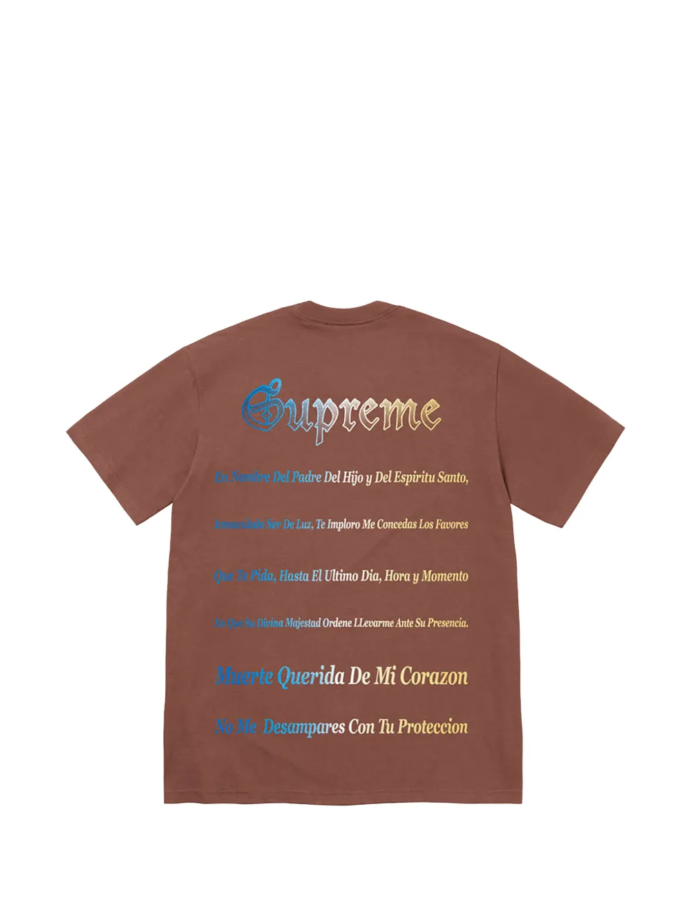 Supreme Grim Reaper T-shirt Bruin