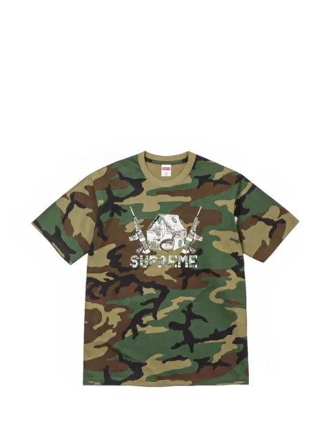 Supreme logo-print T-shirt