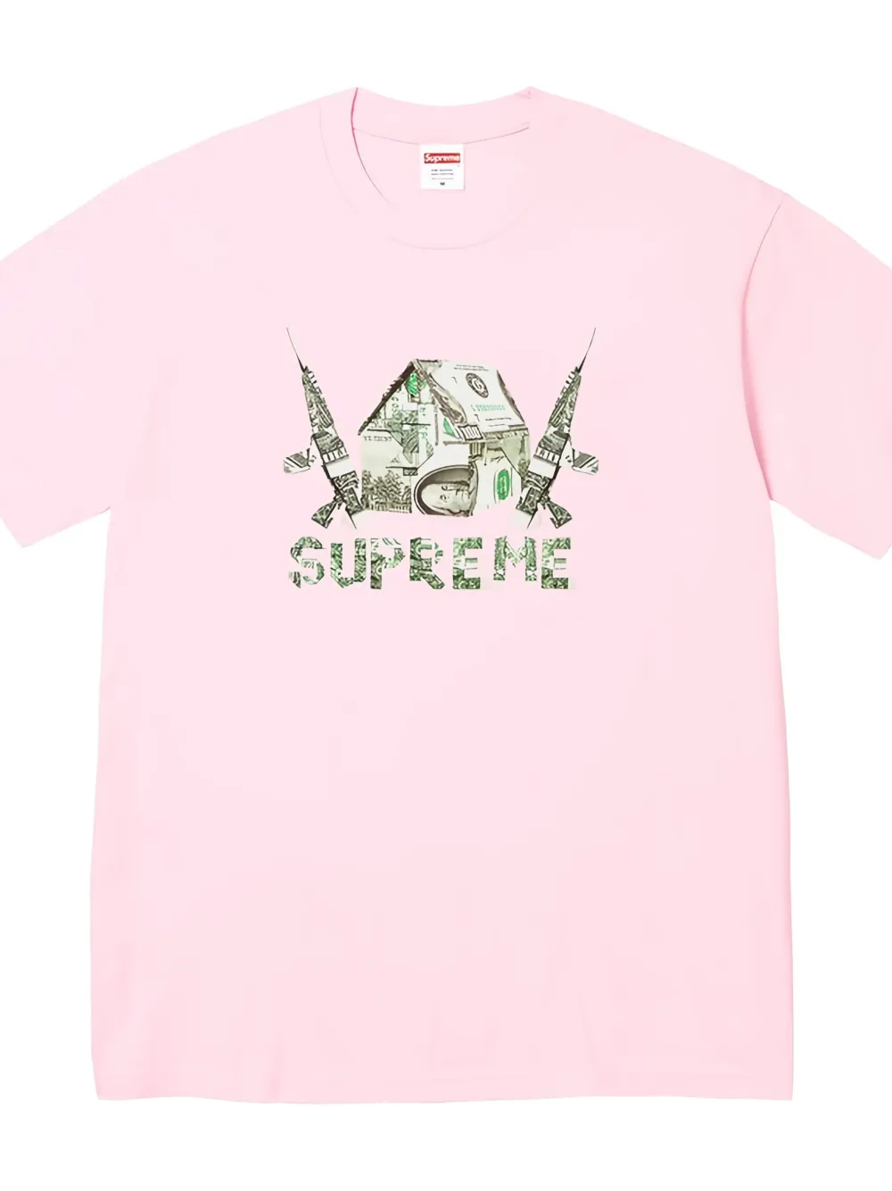 Supreme Origami T-shirt Roze