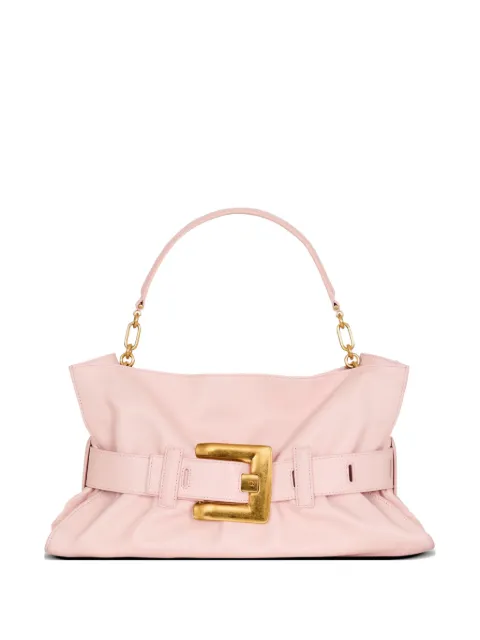 Balmain Bolsa Anthem média em couro macio