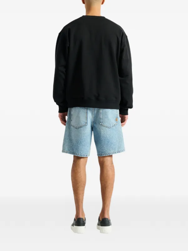 Balmain Moletom Balmain Vine Com Estampa | Preto | FARFETCH BR