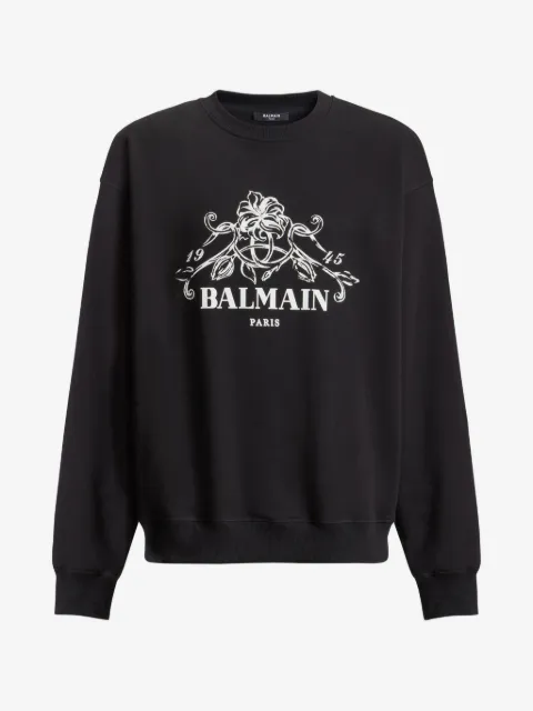 Balmain printed Balmain Vine sweatshirt