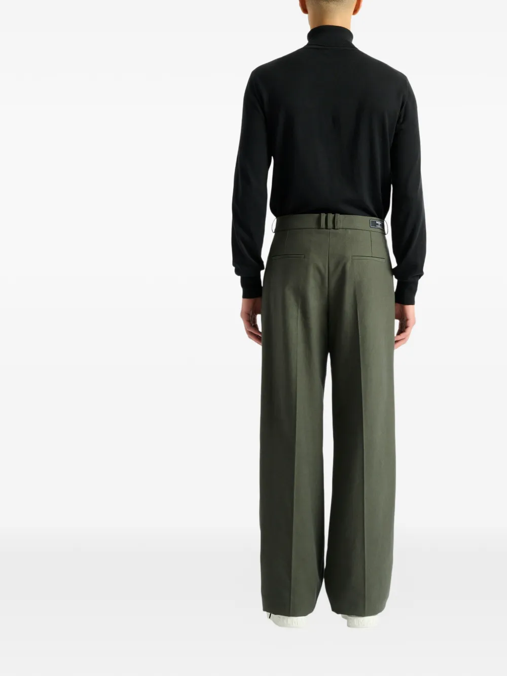 Balmain Twill broek Groen