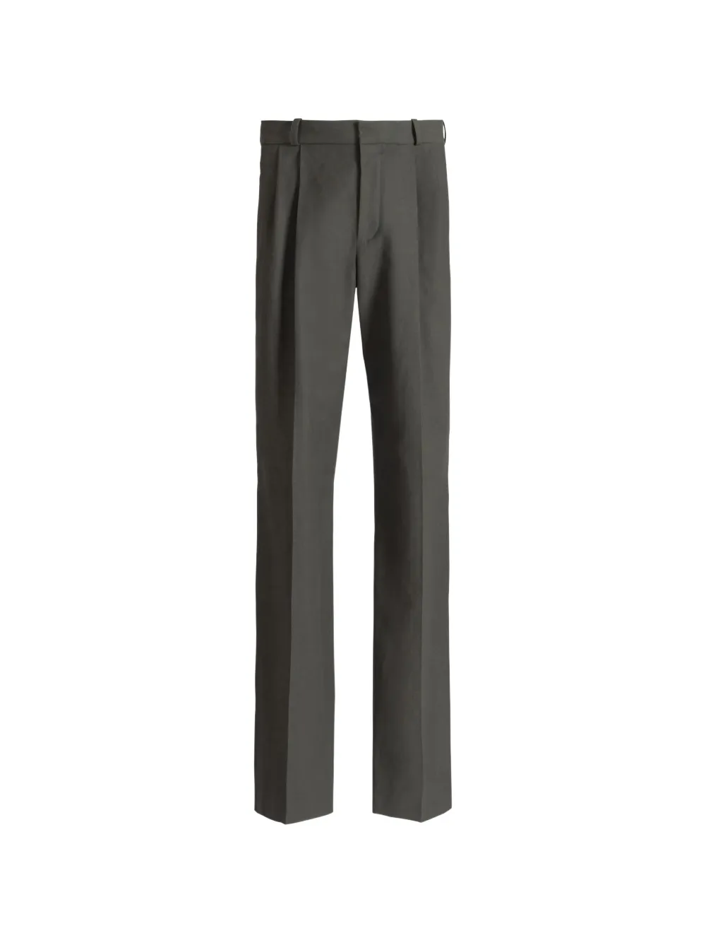 Balmain cotton twill trousers - Verde