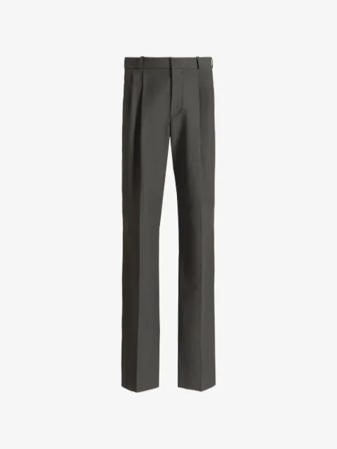 Balmain cotton twill trousers