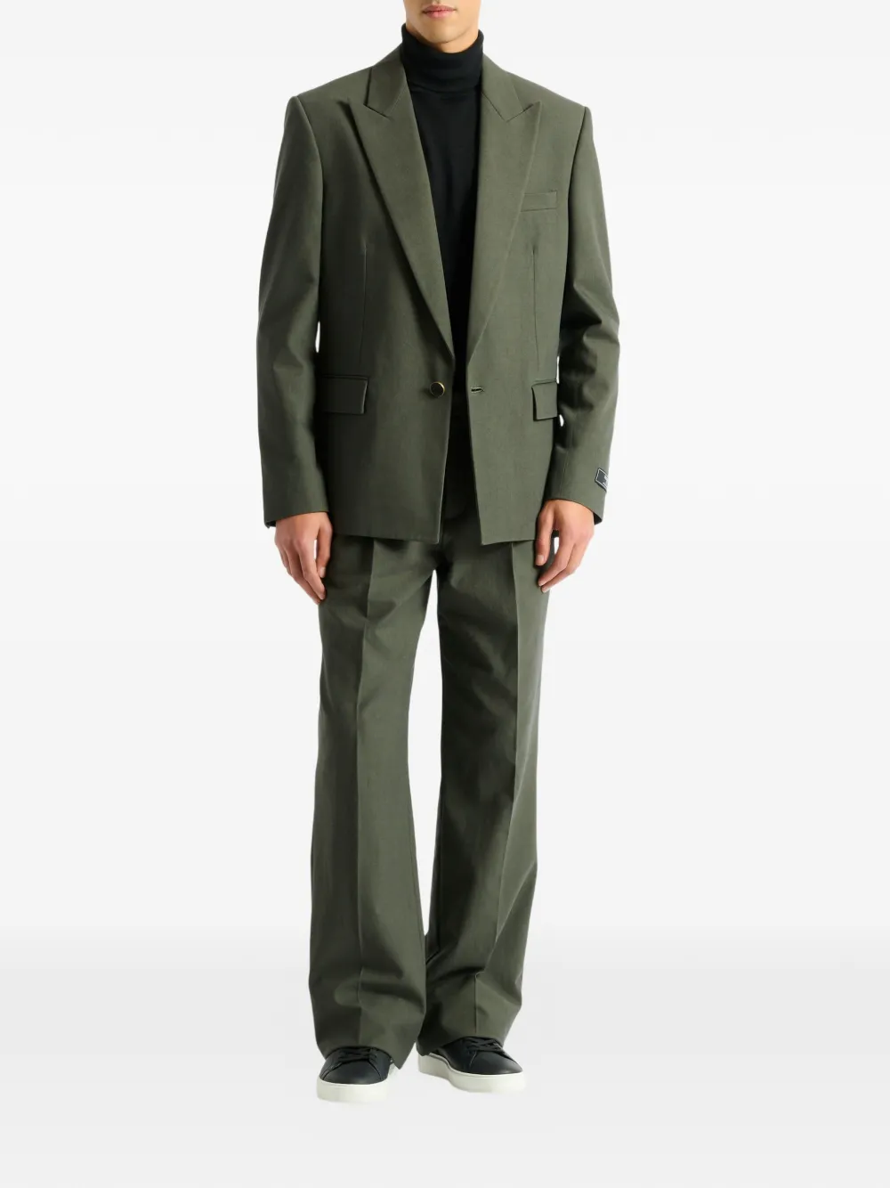 Balmain Twill broek Groen