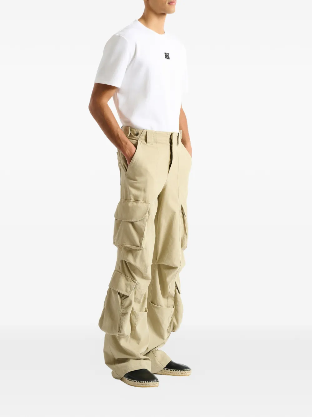 Balmain Cargo broek Beige