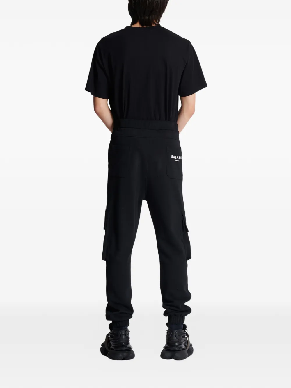 Balmain Vintage cargo joggingbroek Zwart
