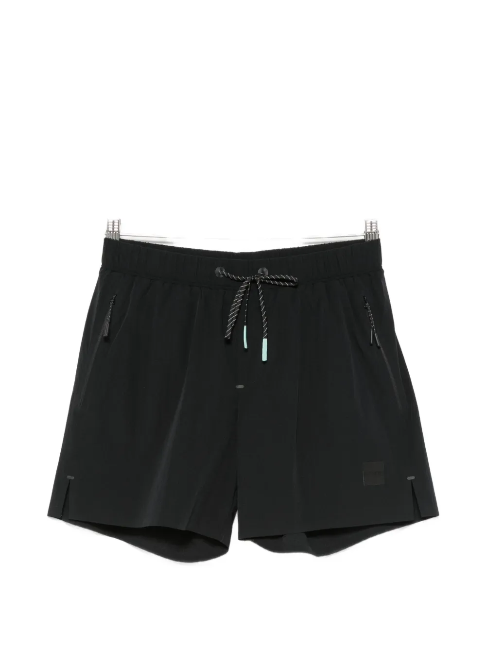 OUTHERE drawstring shorts - Nero