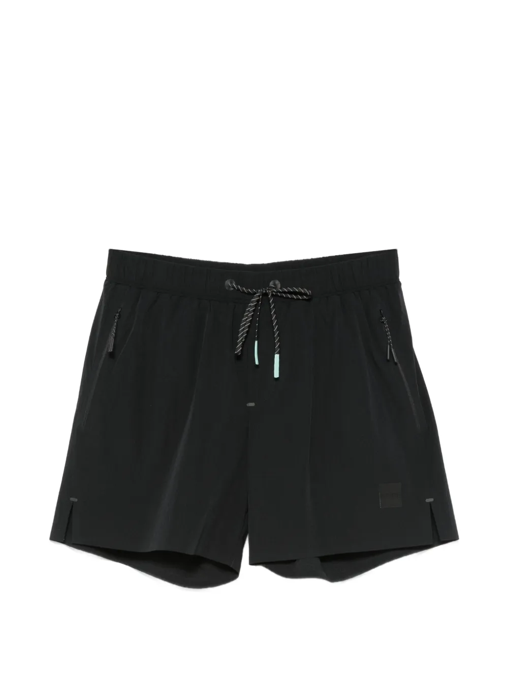 OUTHERE drawstring shorts - Nero