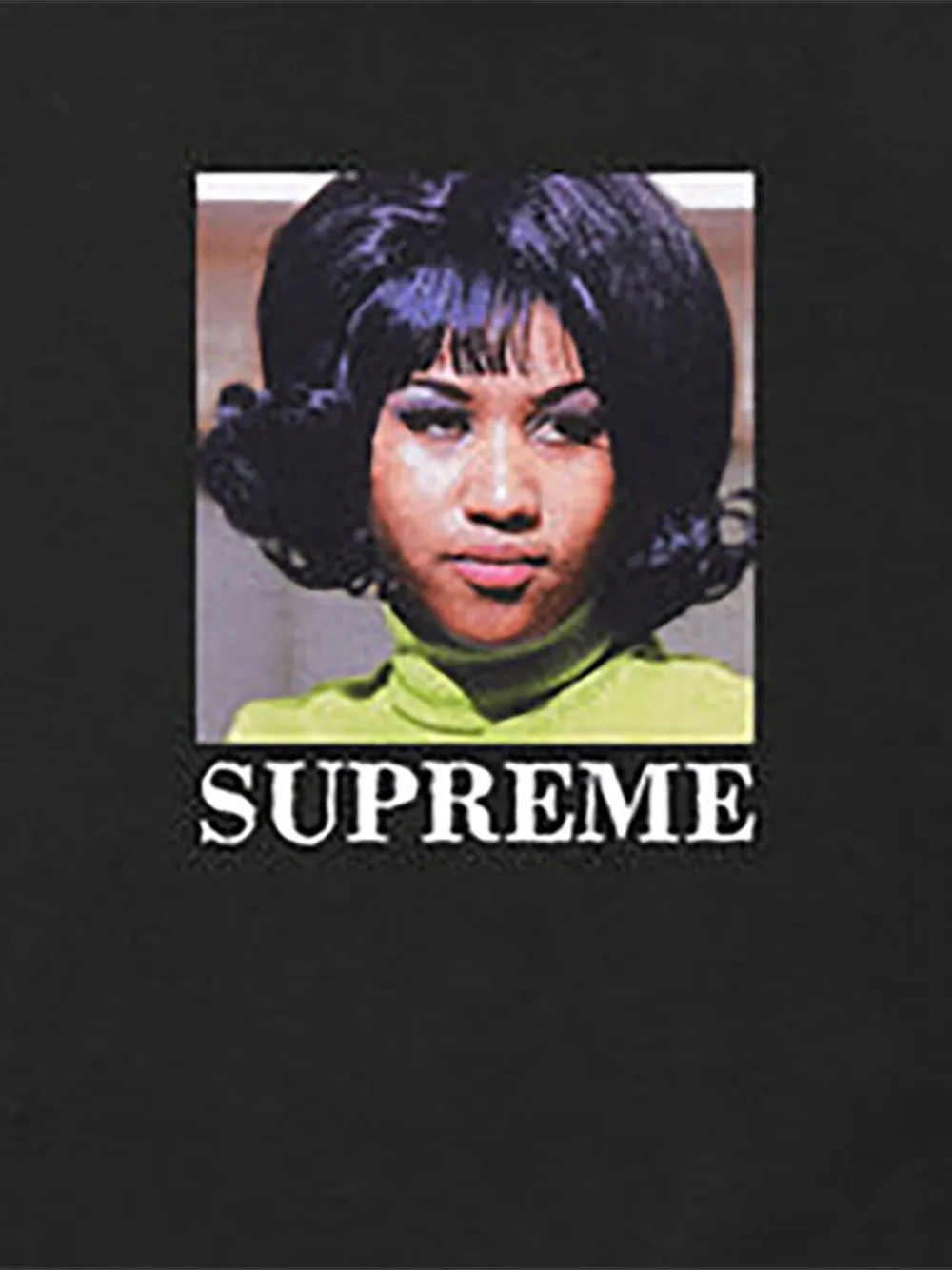 Supreme Aretha graphic-print t-shirt | Black | FARFETCH