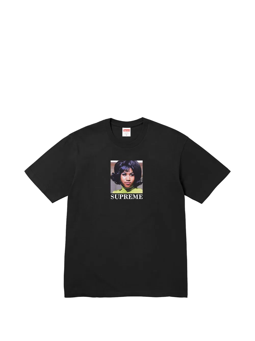 Supreme Aretha graphic-print t-shirt - Schwarz