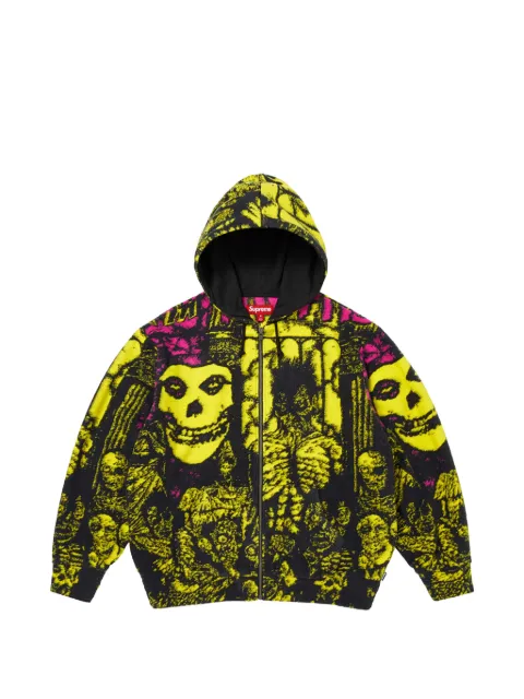 Supreme The Misfits zip-up hoodie