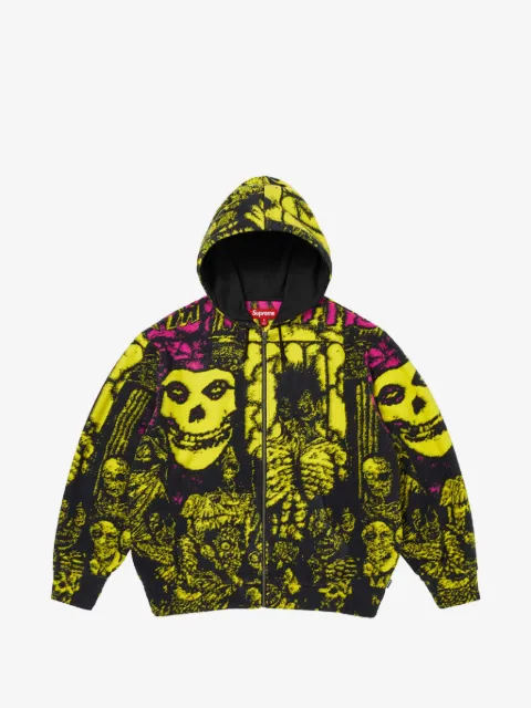 Supreme The Misfits zip-up hoodie