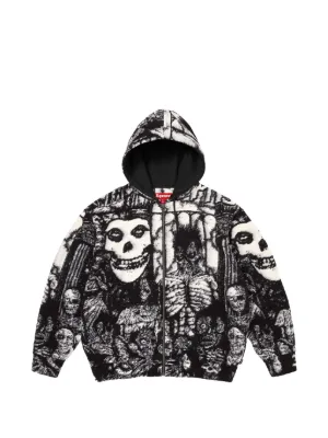 Supreme x Fox Racing® zip-fastening Hoodie | Brown | FARFETCH