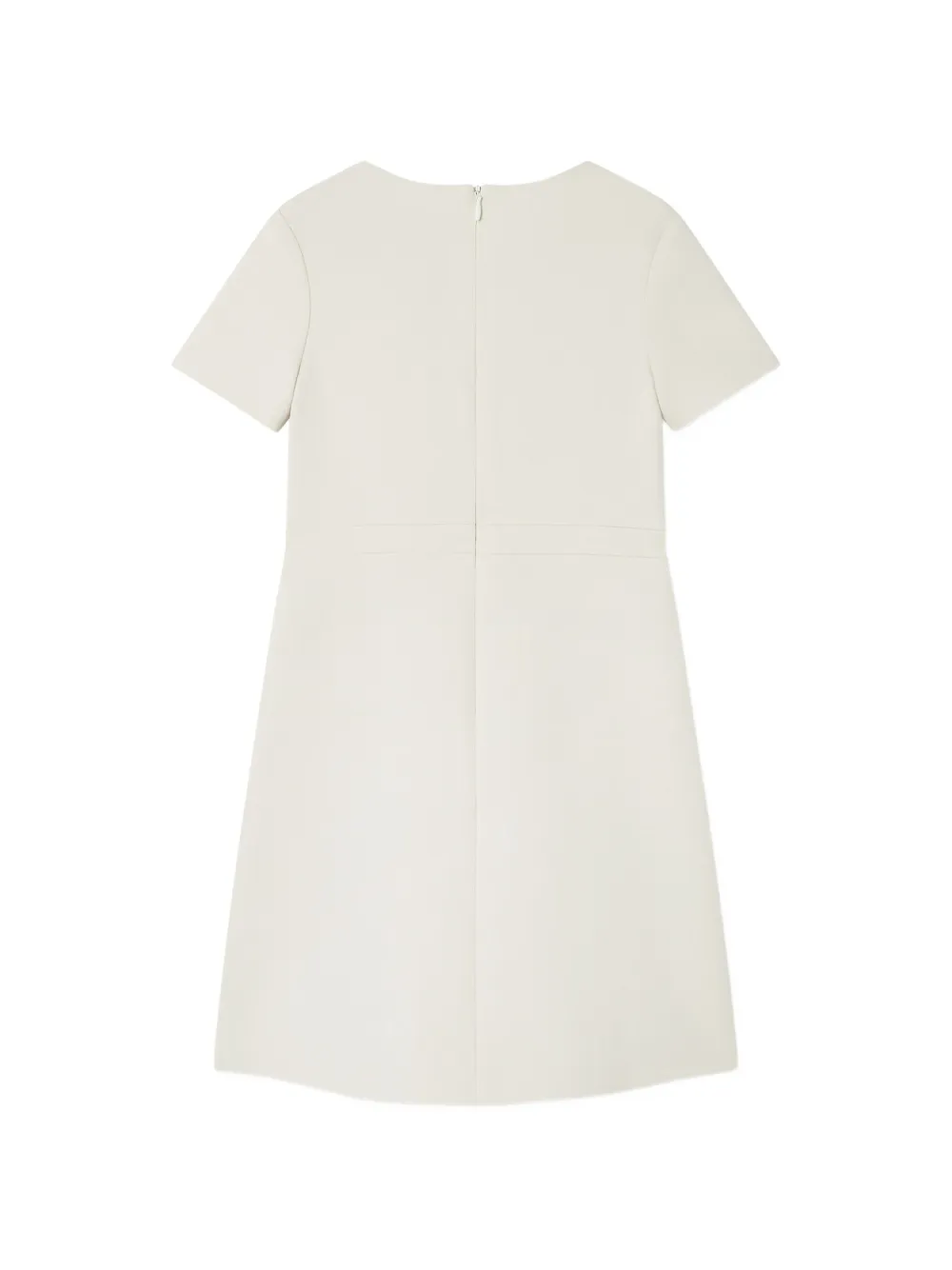 Versace Kids Verfraaide jurk met Milano-stiksel Wit