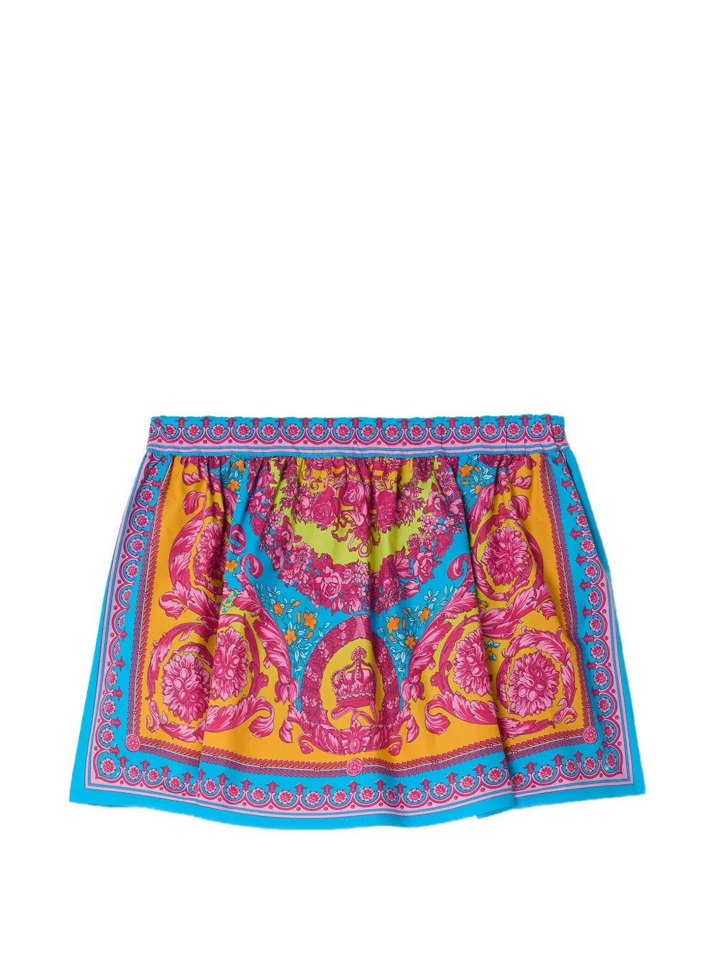  Versace Kids Falda Estampada - Azul 