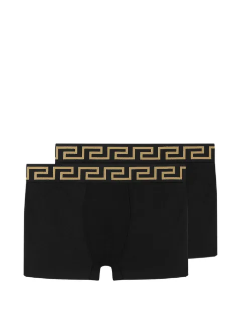 Versace Kids Greca-border boxers