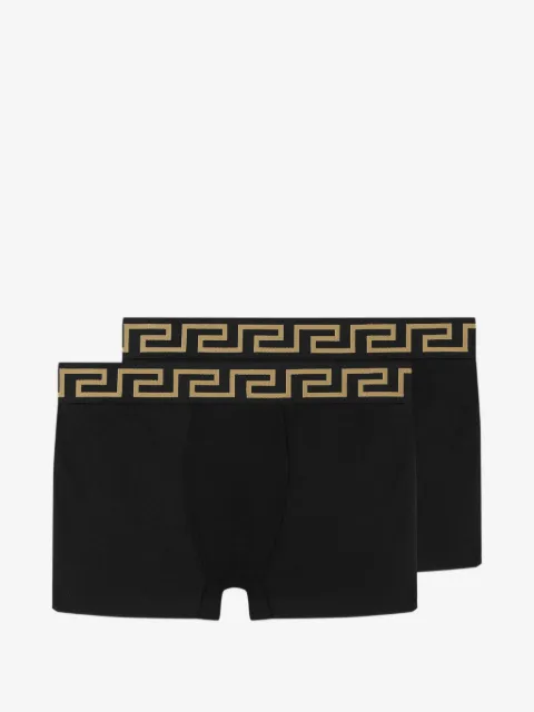 Versace Kids set de dos piezas de ropa interior en jacquard