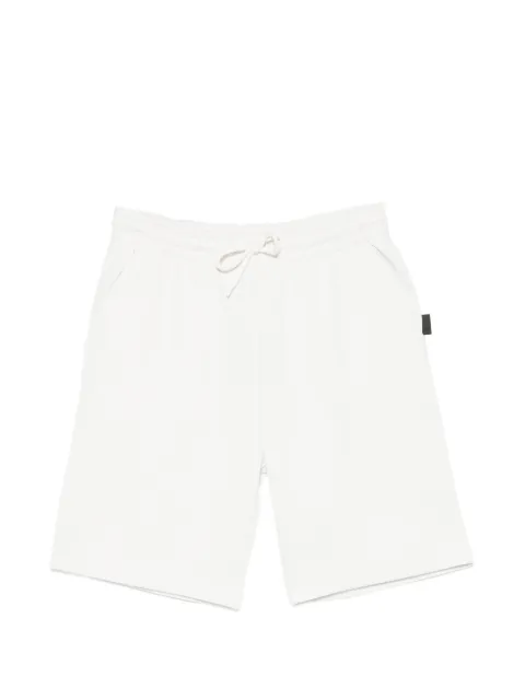 OUTHERE drawstring logo-patch shorts