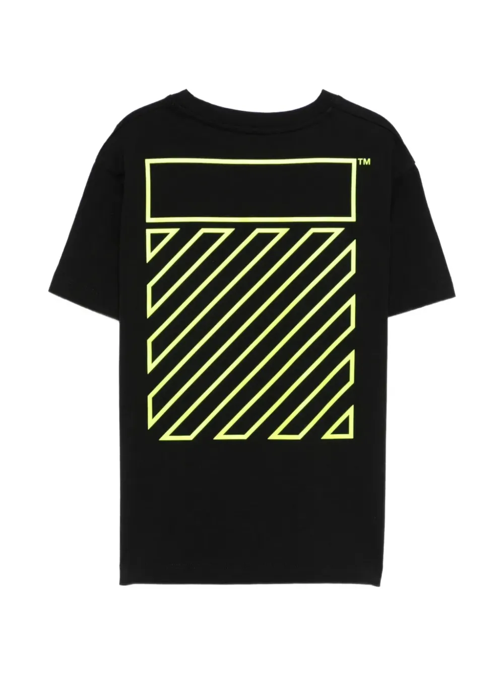 Off-White Kids T-shirt met logoprint Zwart